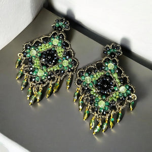 Green Kite Earrings