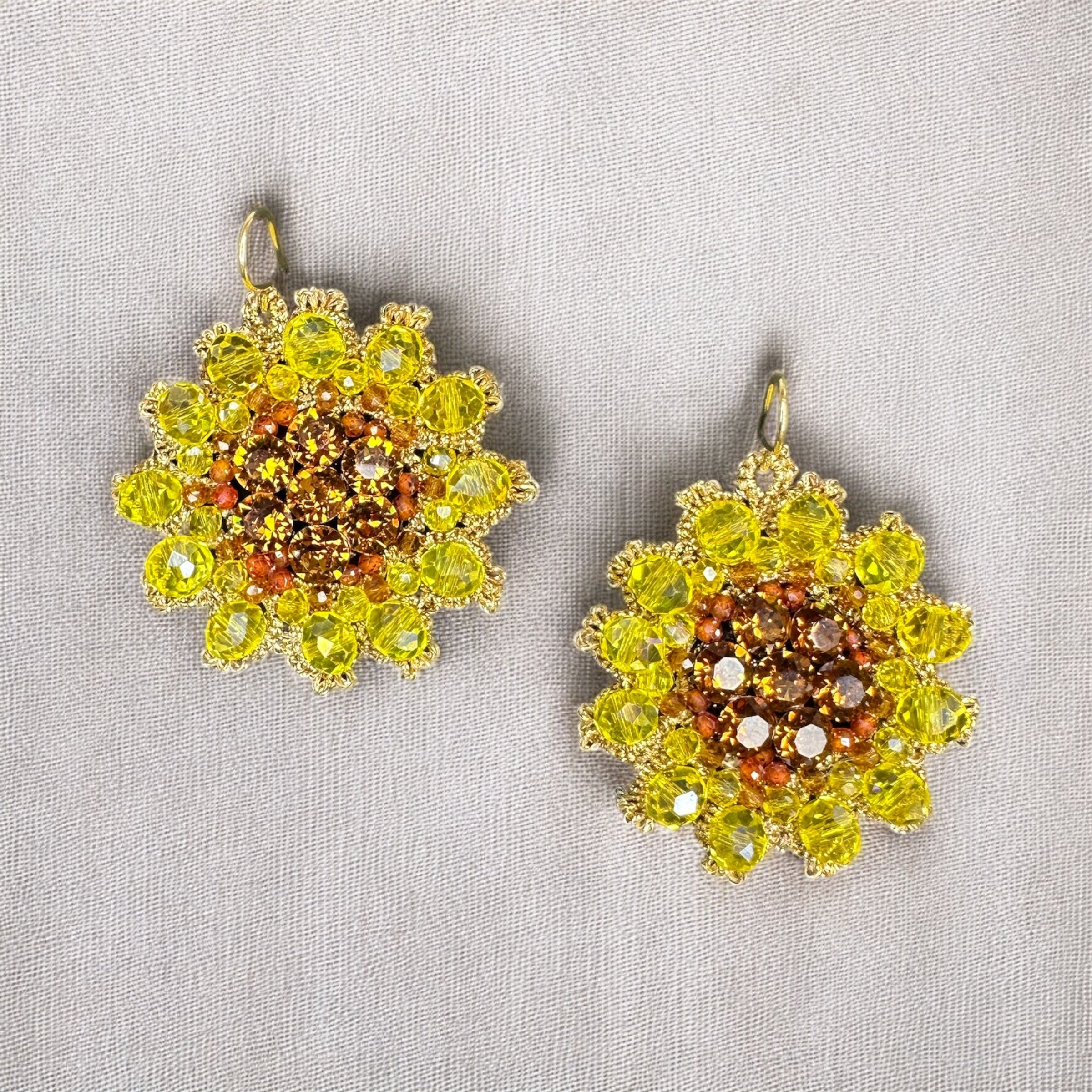 Sunflower Earrings