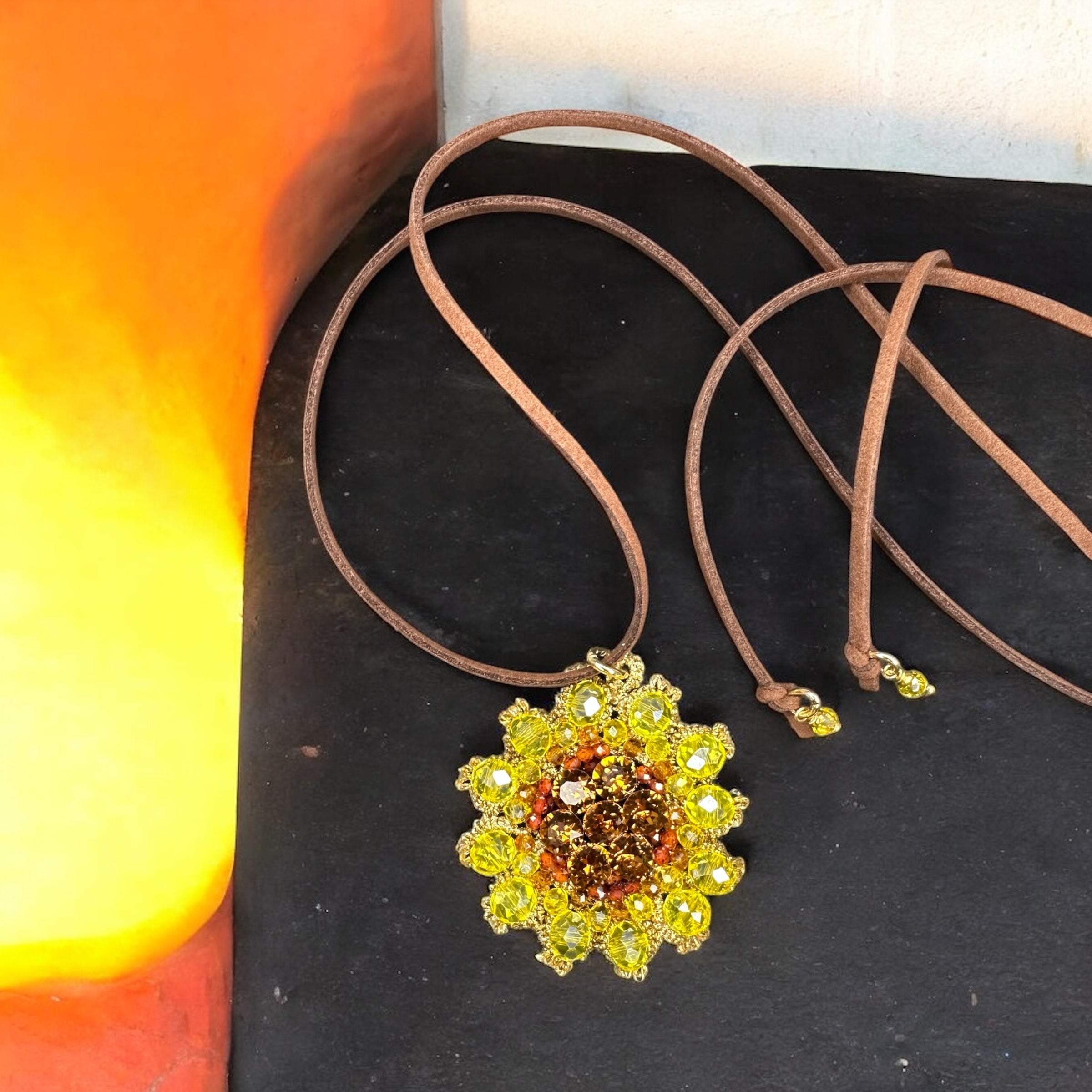 Ciondolo girasole