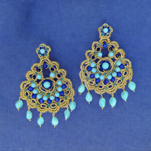 Orecchini Paola turchese