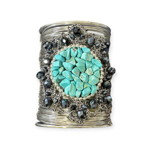 Armband mit Stahlbasis